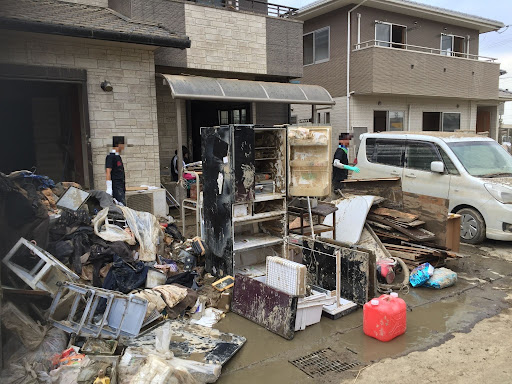 2018年西日本豪雨当時の様子